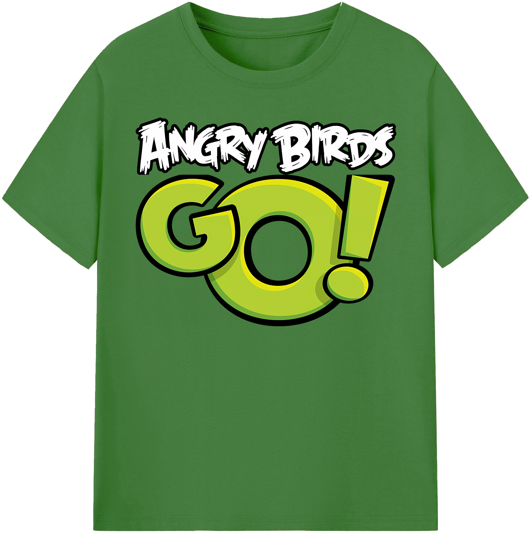 （画像用） Angry Birds アングリーバード レディースカジュアルプリントTシャツ（綿100％）